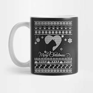 Merry Christmas Cat Mug